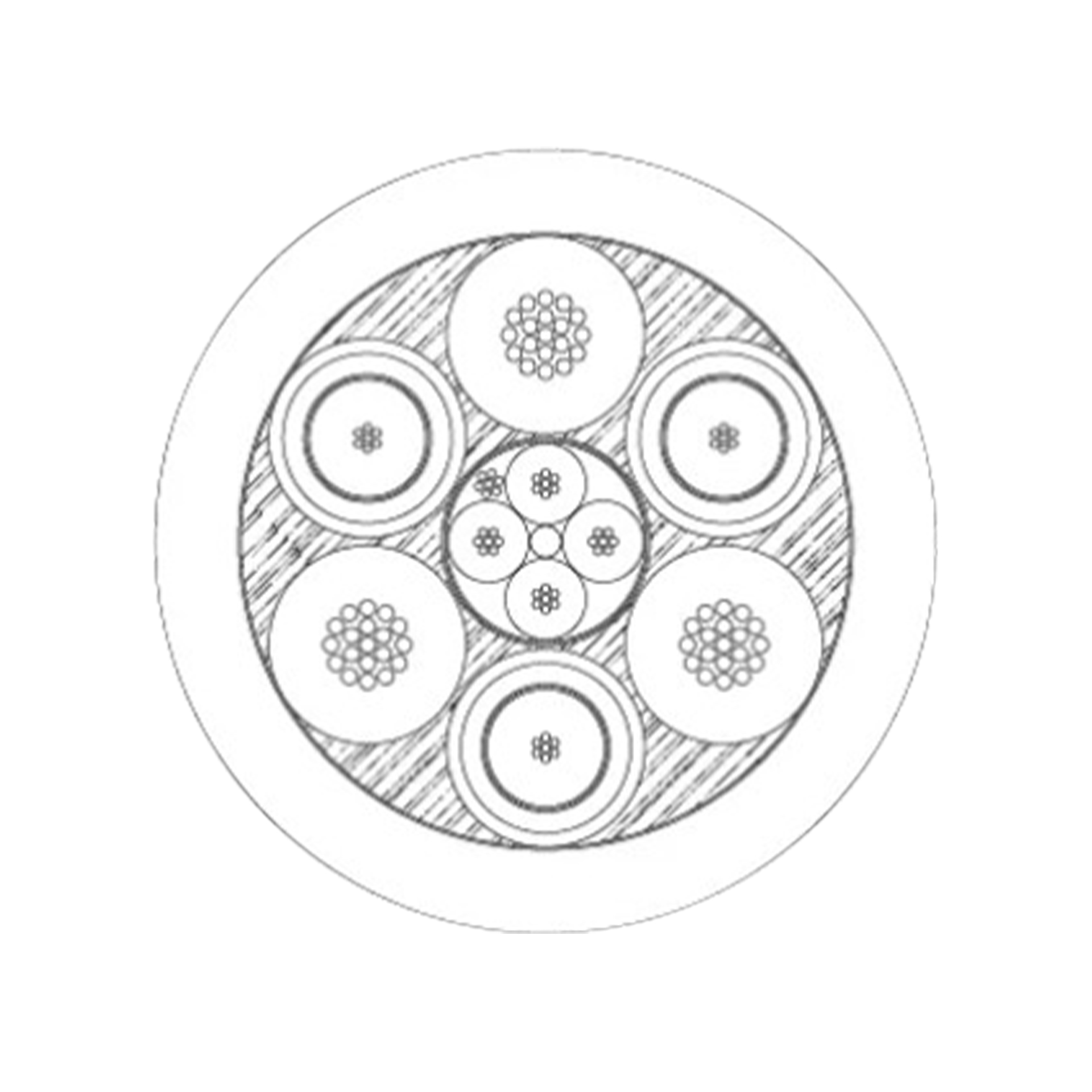 Camera Cable, 3 coax (75 ohm)