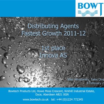 BOWTECH AWARDS INNOVA TOP SALES AND FASTEST GROWTH AWARDS pic no 1